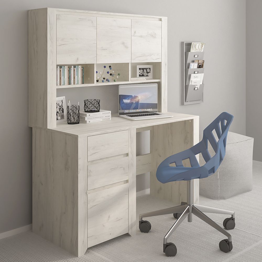 Wooden Desk for Home And Office With 3 Drawers - Angel