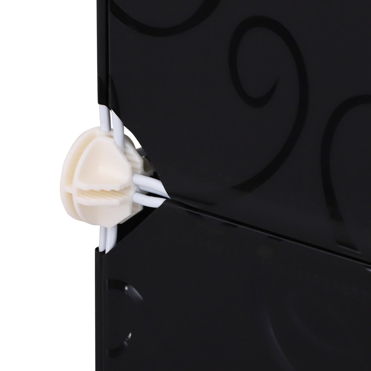 Plastic Storage Cabinet 111cm Wide With Metal Frame - Velmora