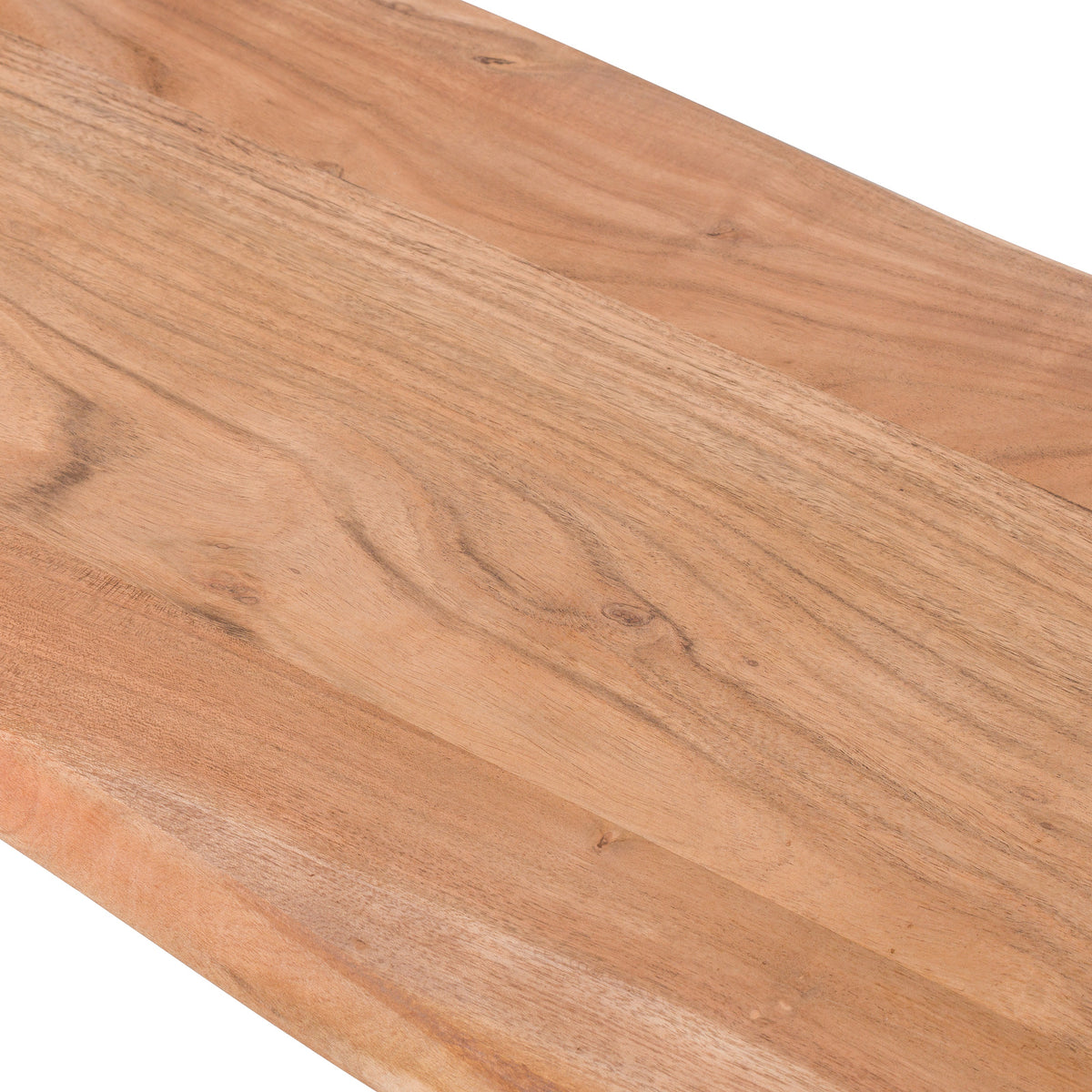 Acacia Wood Dining Bench 180cm Wide - Live Edge