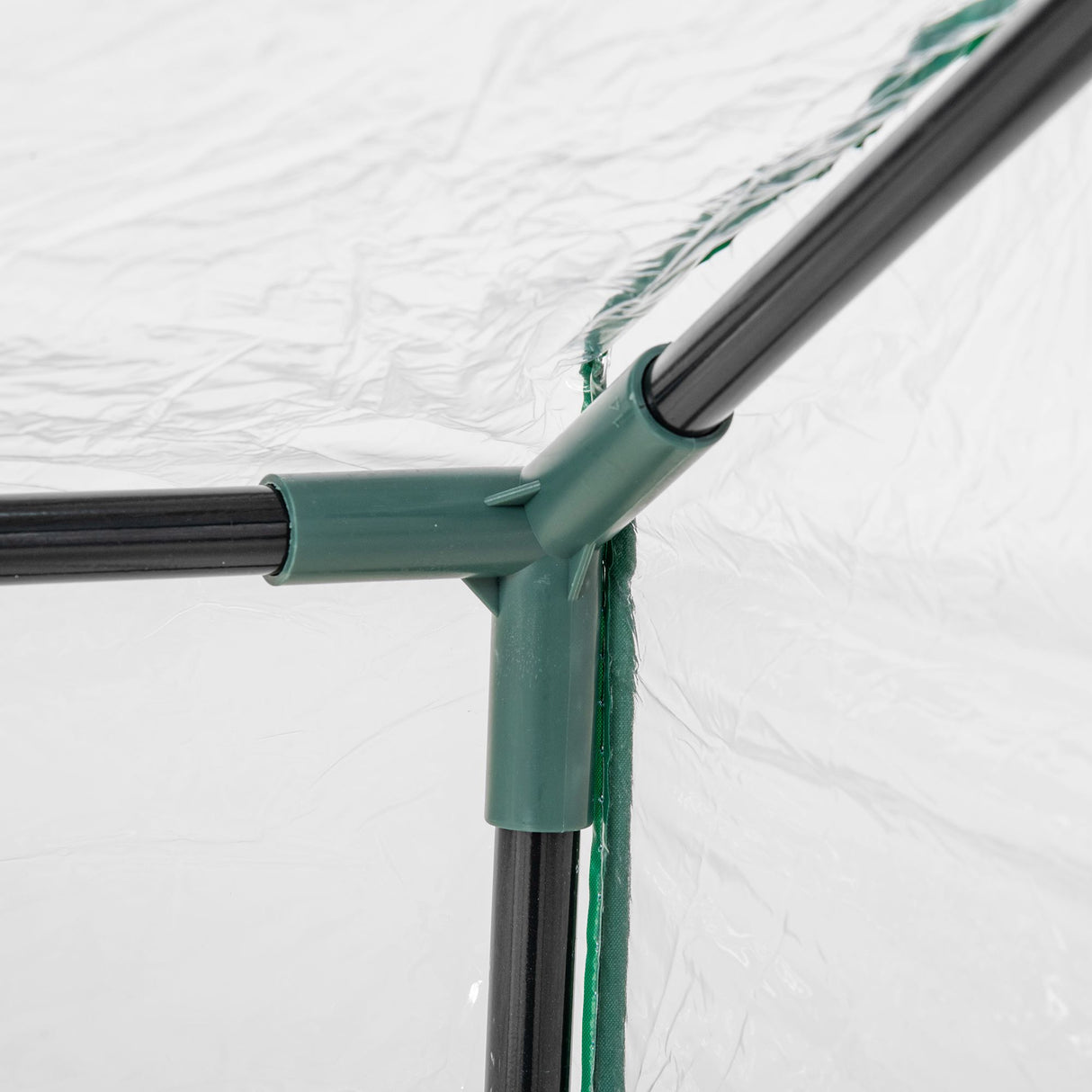 Alloy Steel Frame Garden Greenhouse 120cm Wide - Velmora