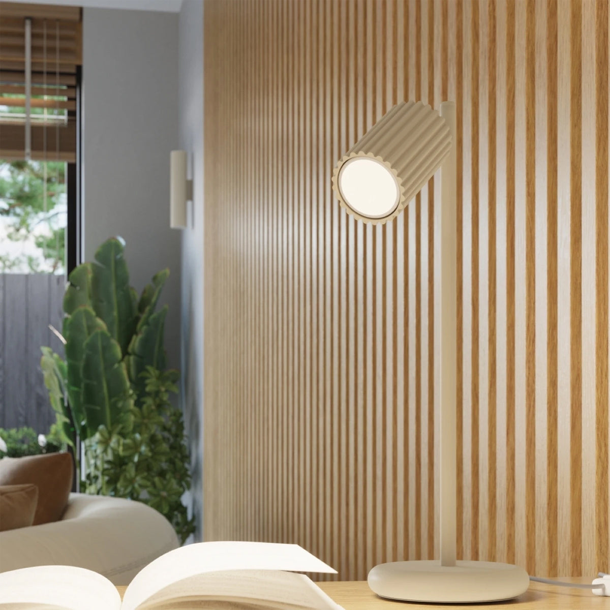 Aluminium Ceiling Light With 3 Karbon Lamps - Deep Space