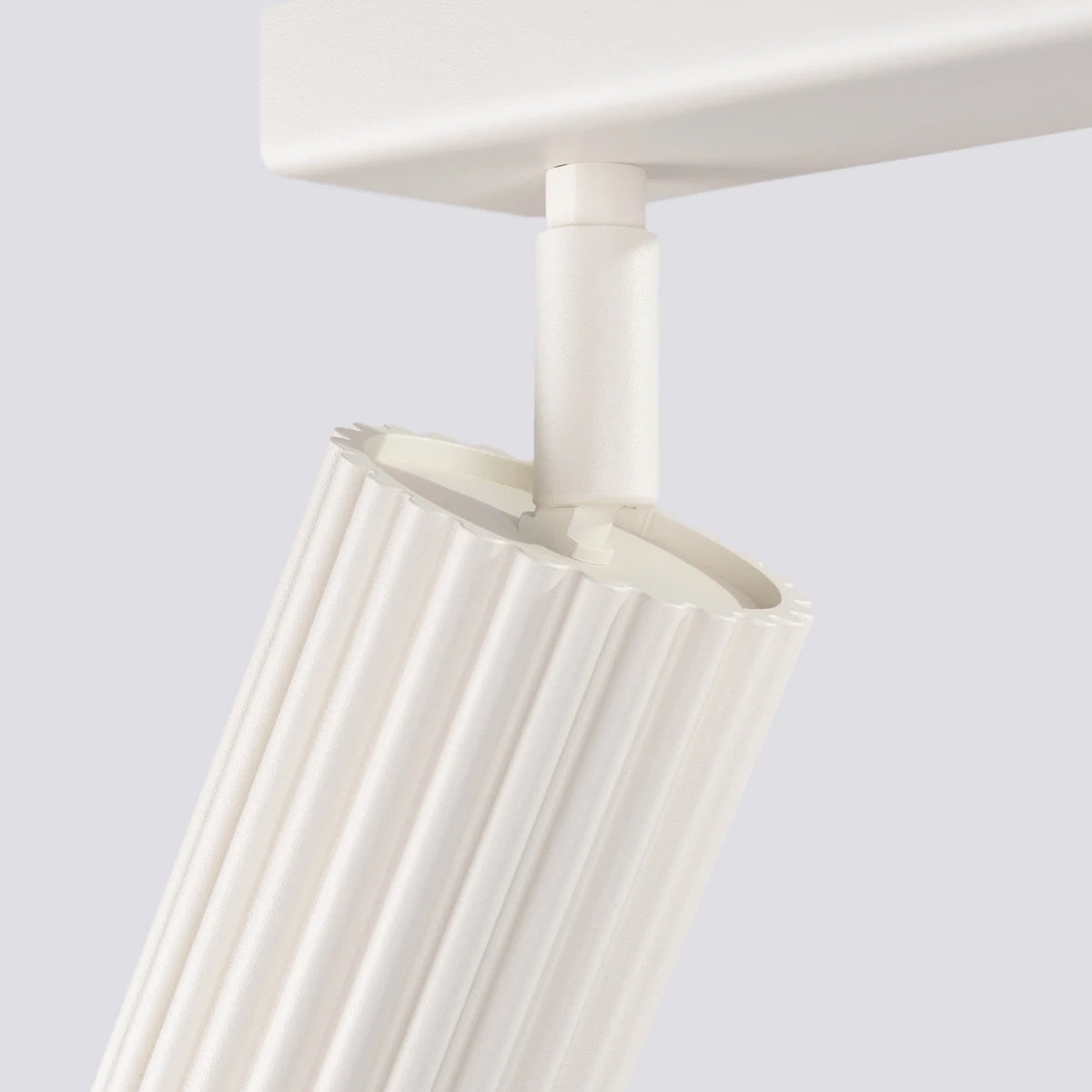 Aluminium Ceiling Light With 4 Karbon Lamps - Deep Space