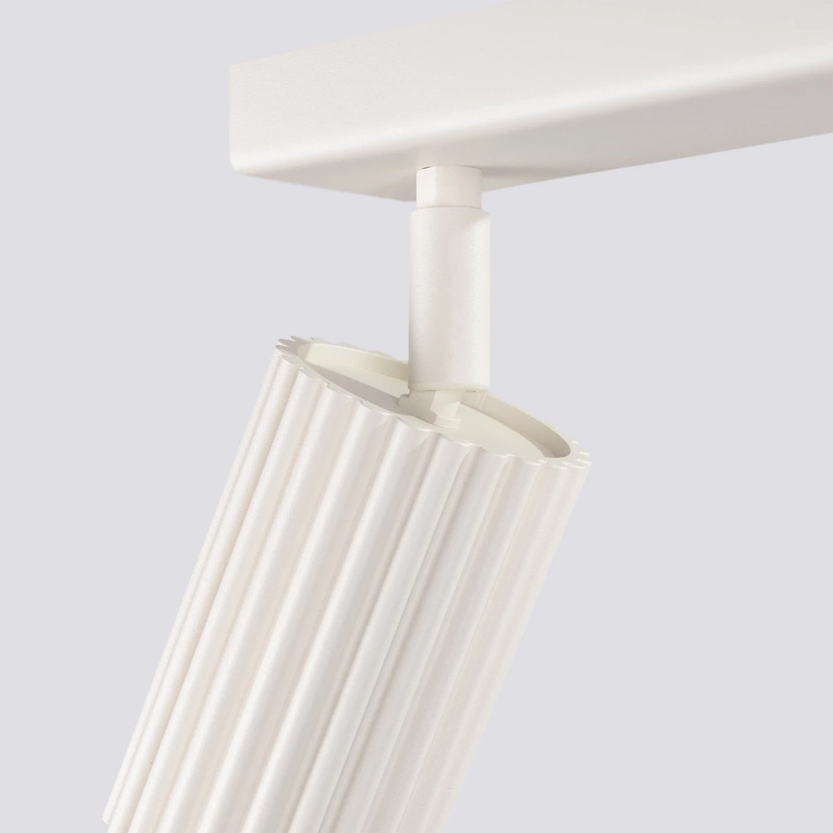 Aluminium Ceiling Light With 6 Karbon Lamps - Deep Space