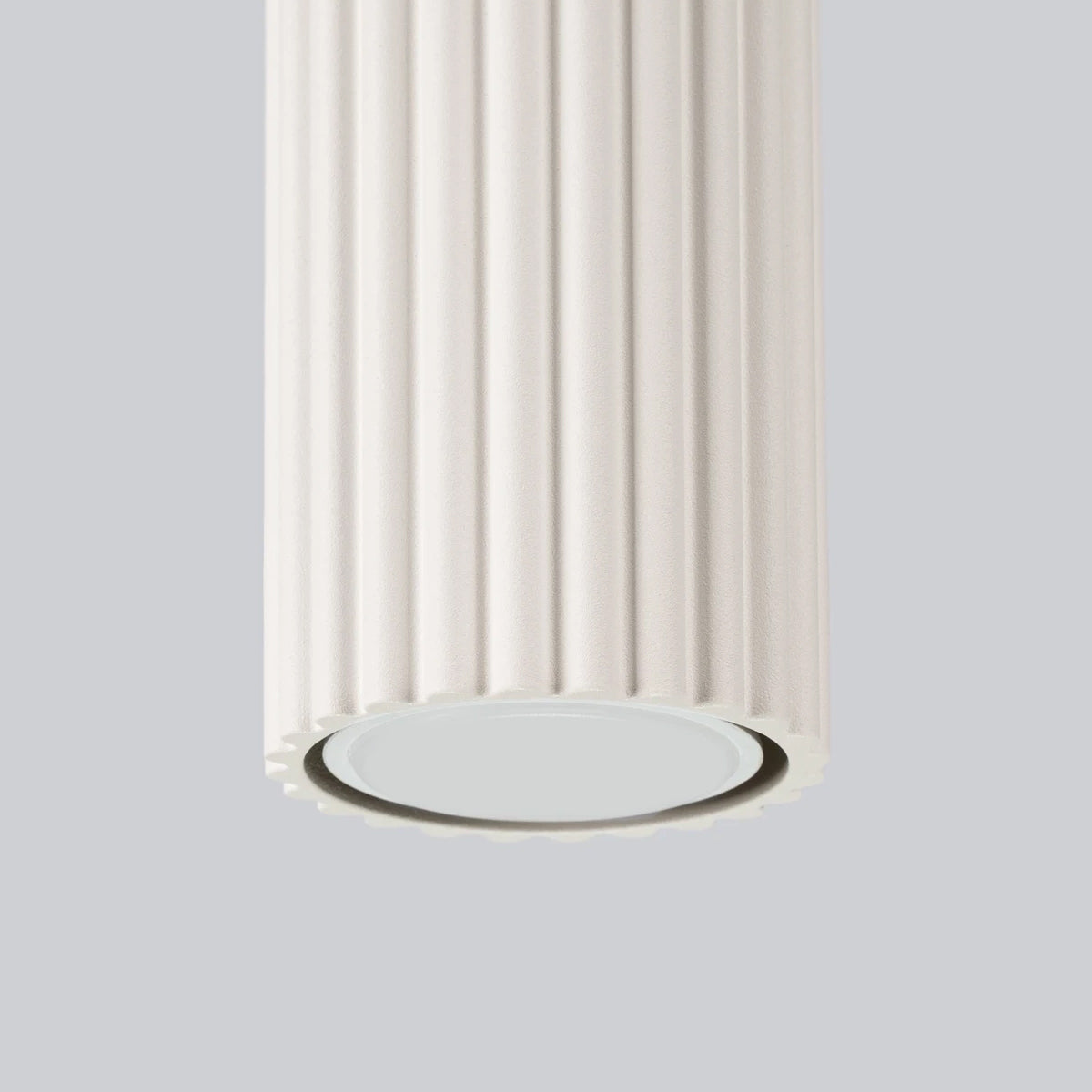 Aluminium Ceiling Light With Karbon Lamp - Deep Space