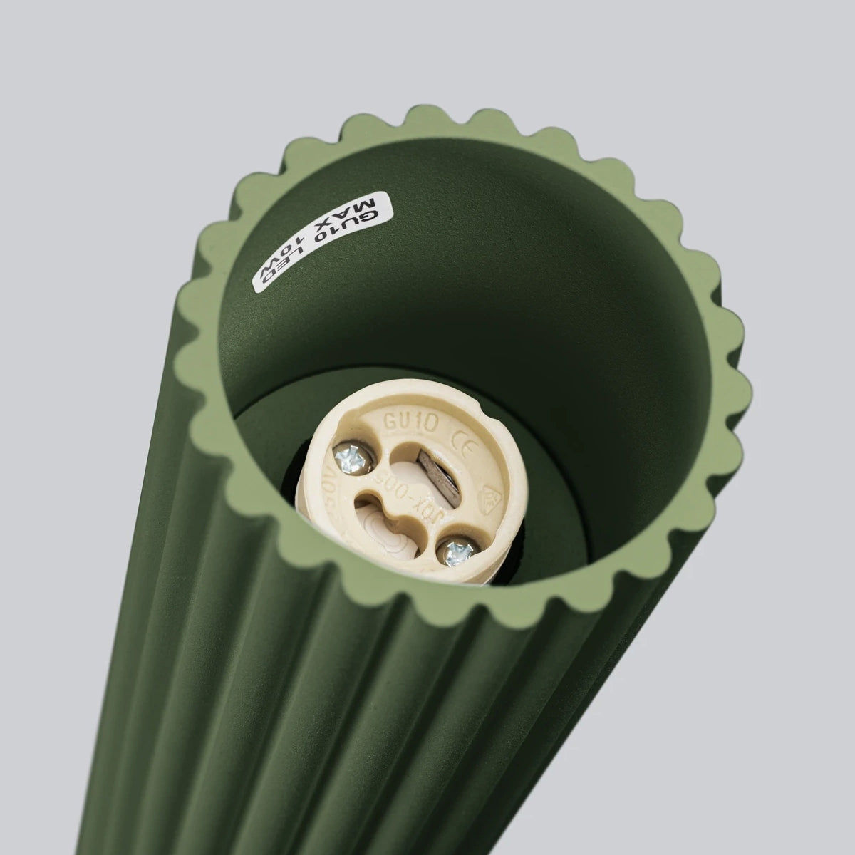 Aluminium Ceiling Light With Karbon Lamp - Deep Space