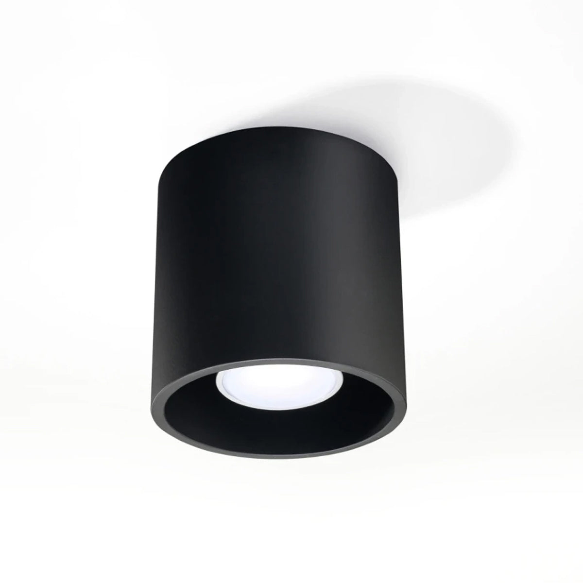 Aluminium Ceiling Light With Orbis Lamp - Deep Space