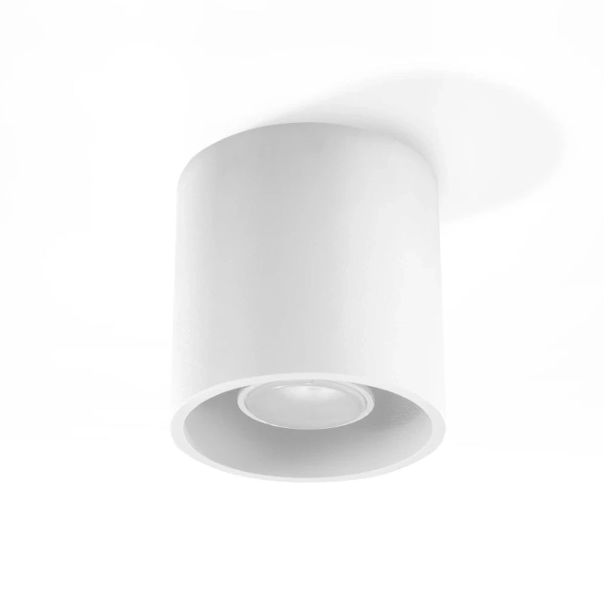 Aluminium Ceiling Light With Orbis Lamp - Deep Space
