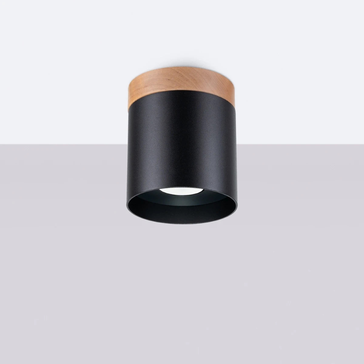 Aluminium Ceiling Light With RIF Lamp - Peach Puff