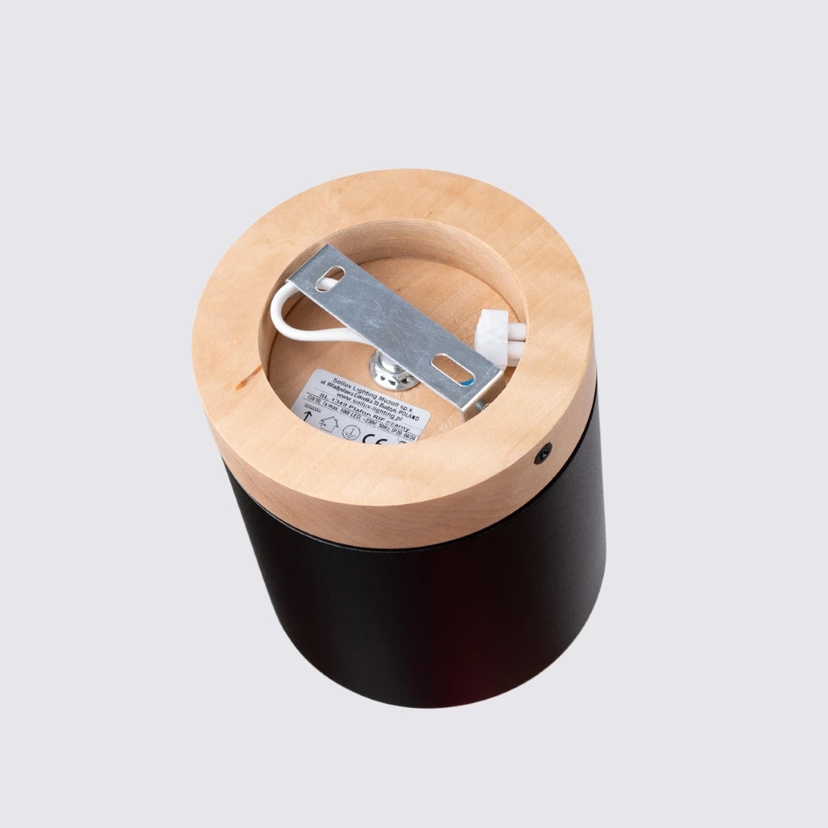 Aluminium Ceiling Light With RIF Lamp - Peach Puff