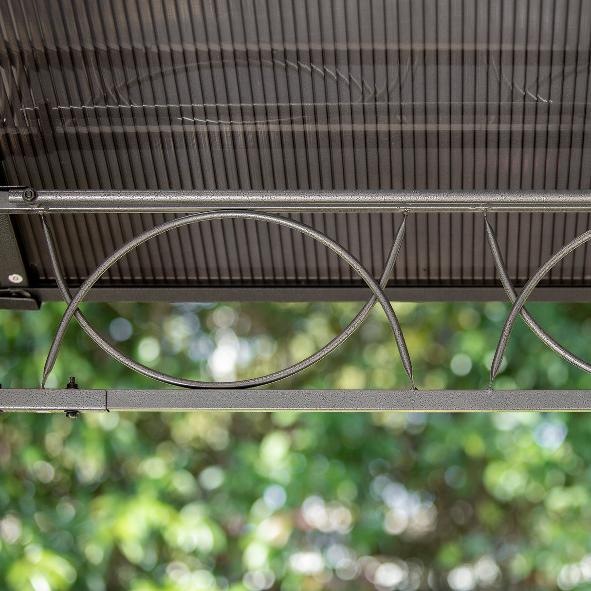 Aluminium Hardtop Gazebo 360cm Width x 300cm Depth With Curtains - Velmora