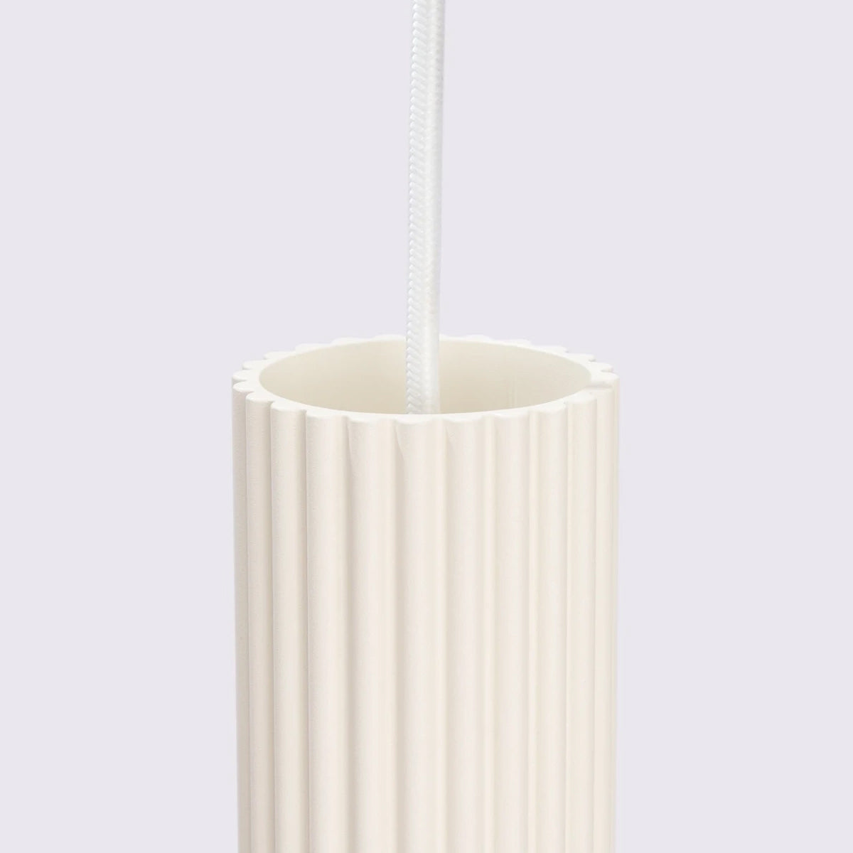 Aluminium Pendant Light With Karbon 1 Lamp - Deep Space