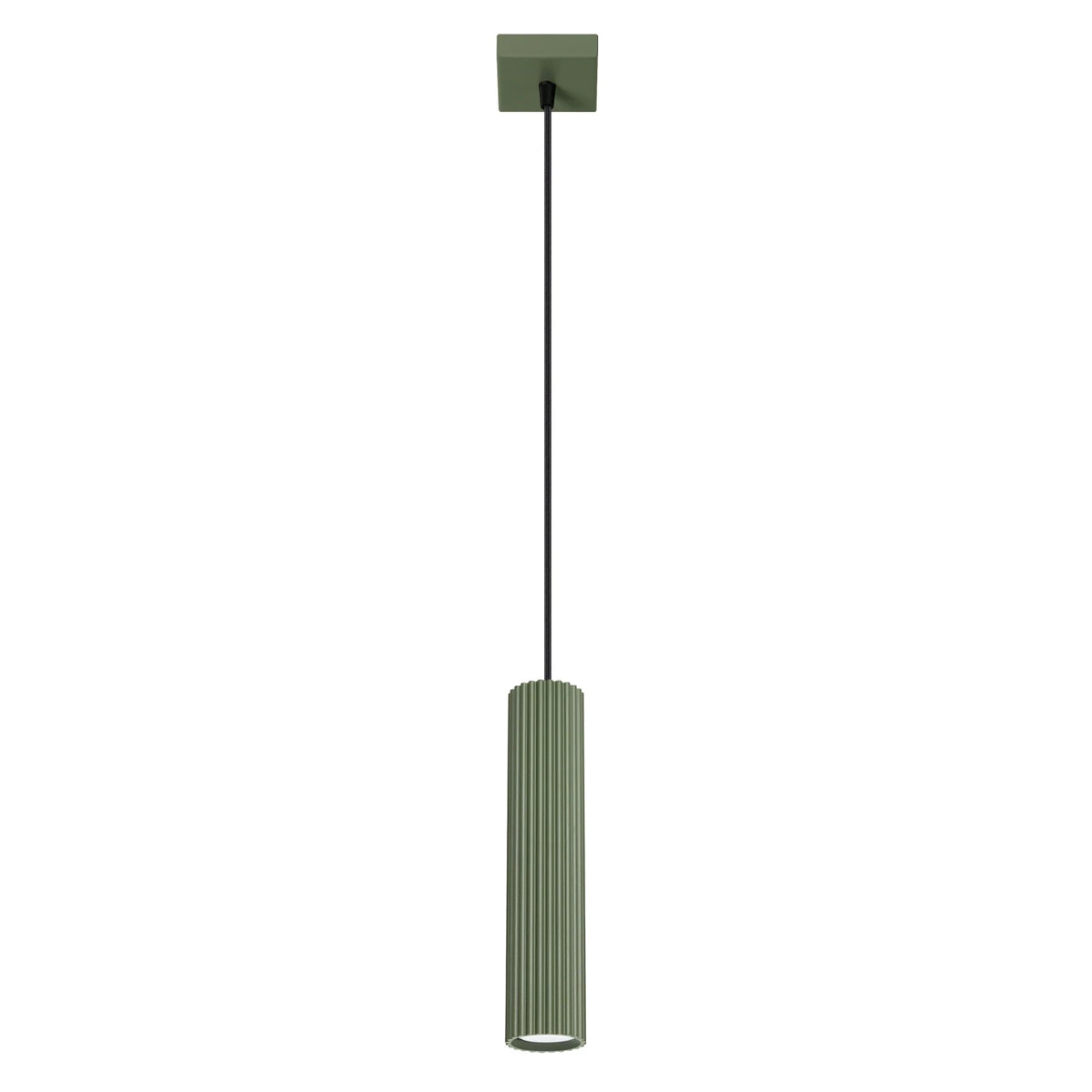 Aluminium Pendant Light With Karbon 1 Lamp - Deep Space