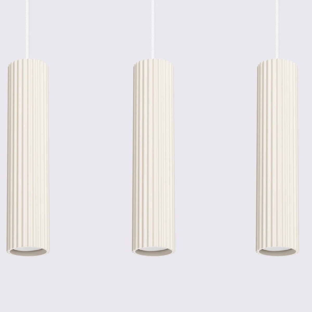 Aluminium Pendant Light With Karbon 3L Lamp - Deep Space