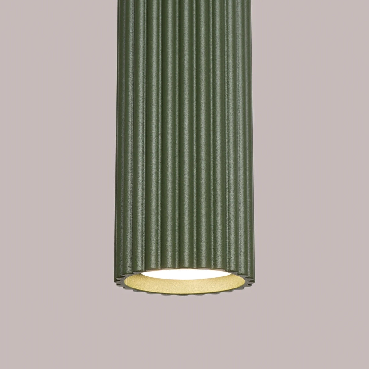 Aluminium Pendant Light With Karbon 3L Lamp - Deep Space