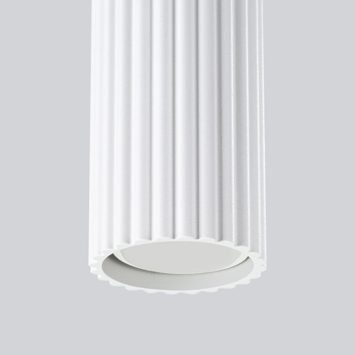 Aluminium Pendant Light With Karbon 3P Lamp - Deep Space