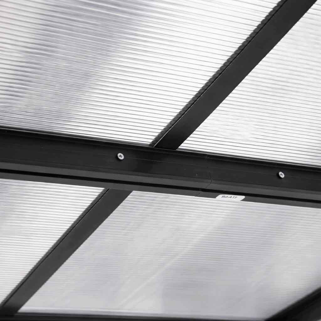 Aluminium Retractable Pergola Canopy 435cm Width x 302cm Depth - Velmora