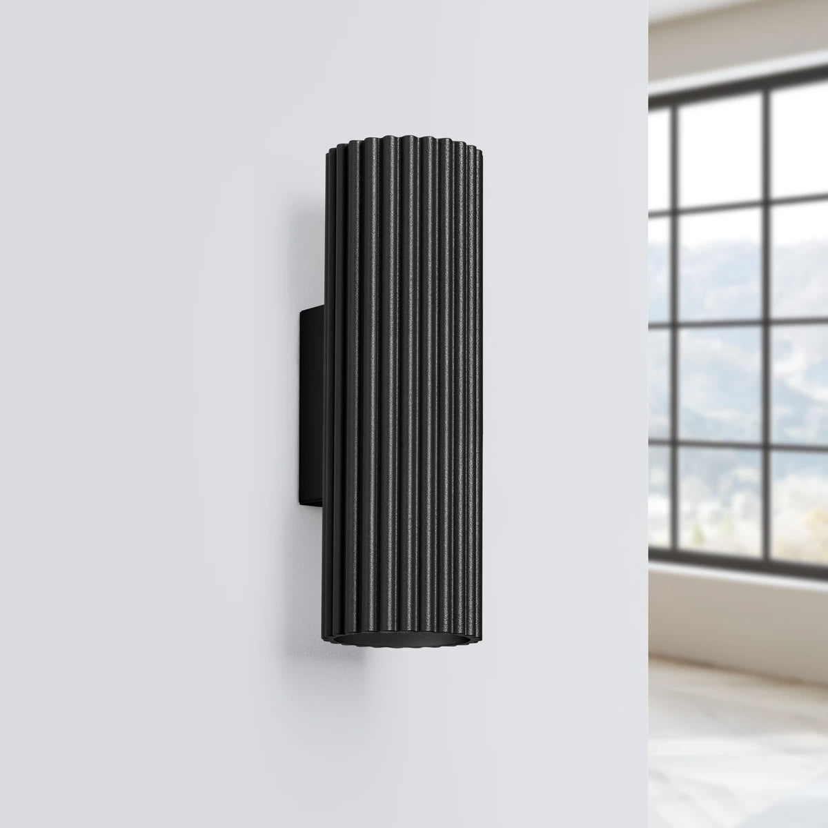 Aluminium Wall Light With Karbon 20 Lamp - Deep Space