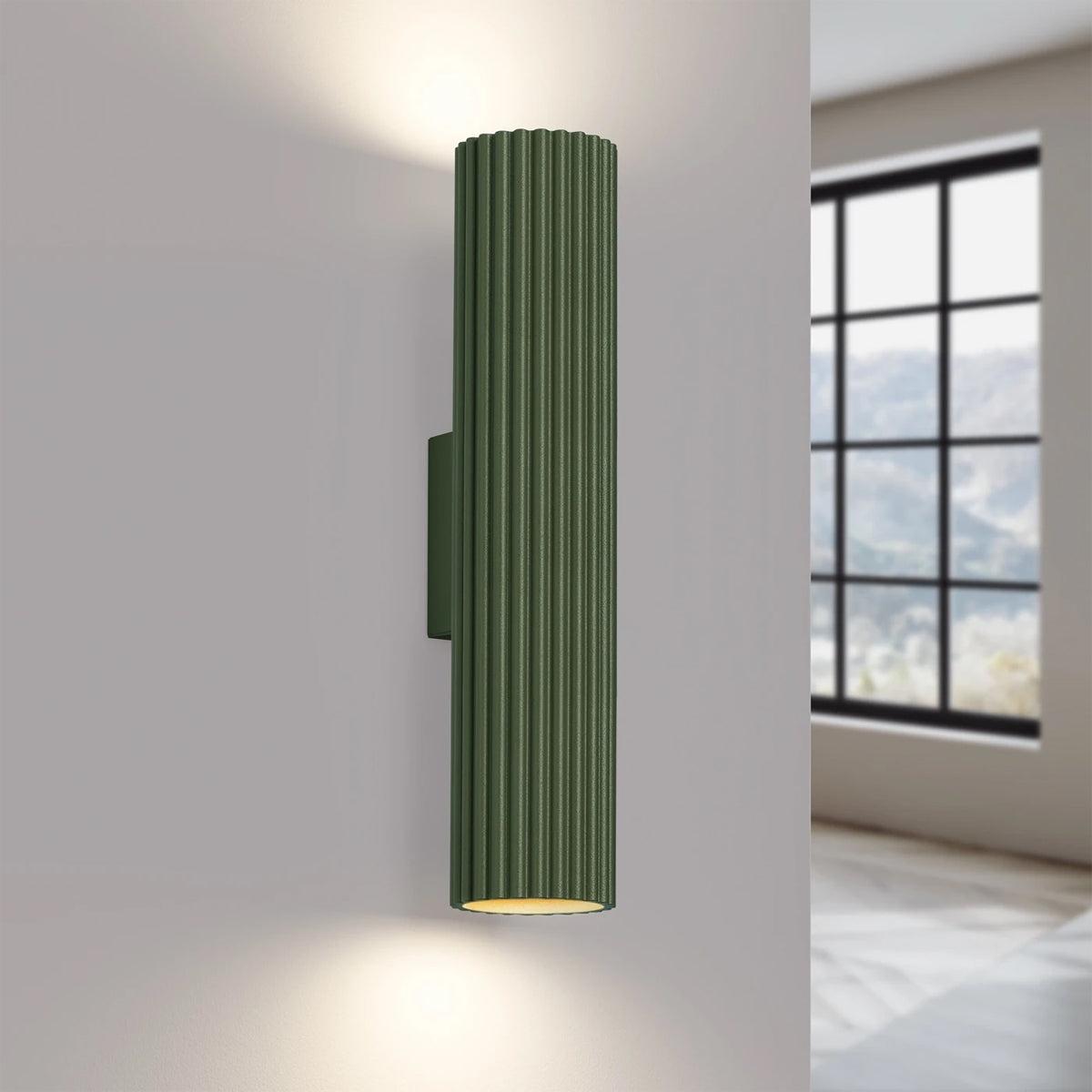 Aluminium Wall Light With Karbon 30 Lamp - Deep Space