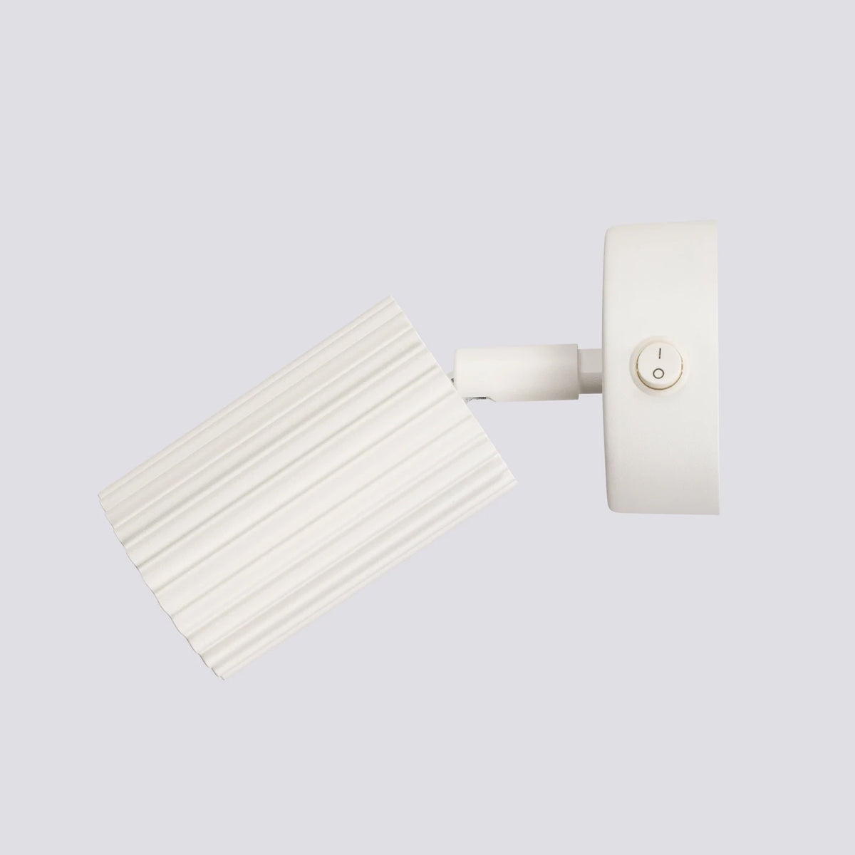 Aluminium Wall Light With Karbon Lamp And With A Switch - Deep Space
