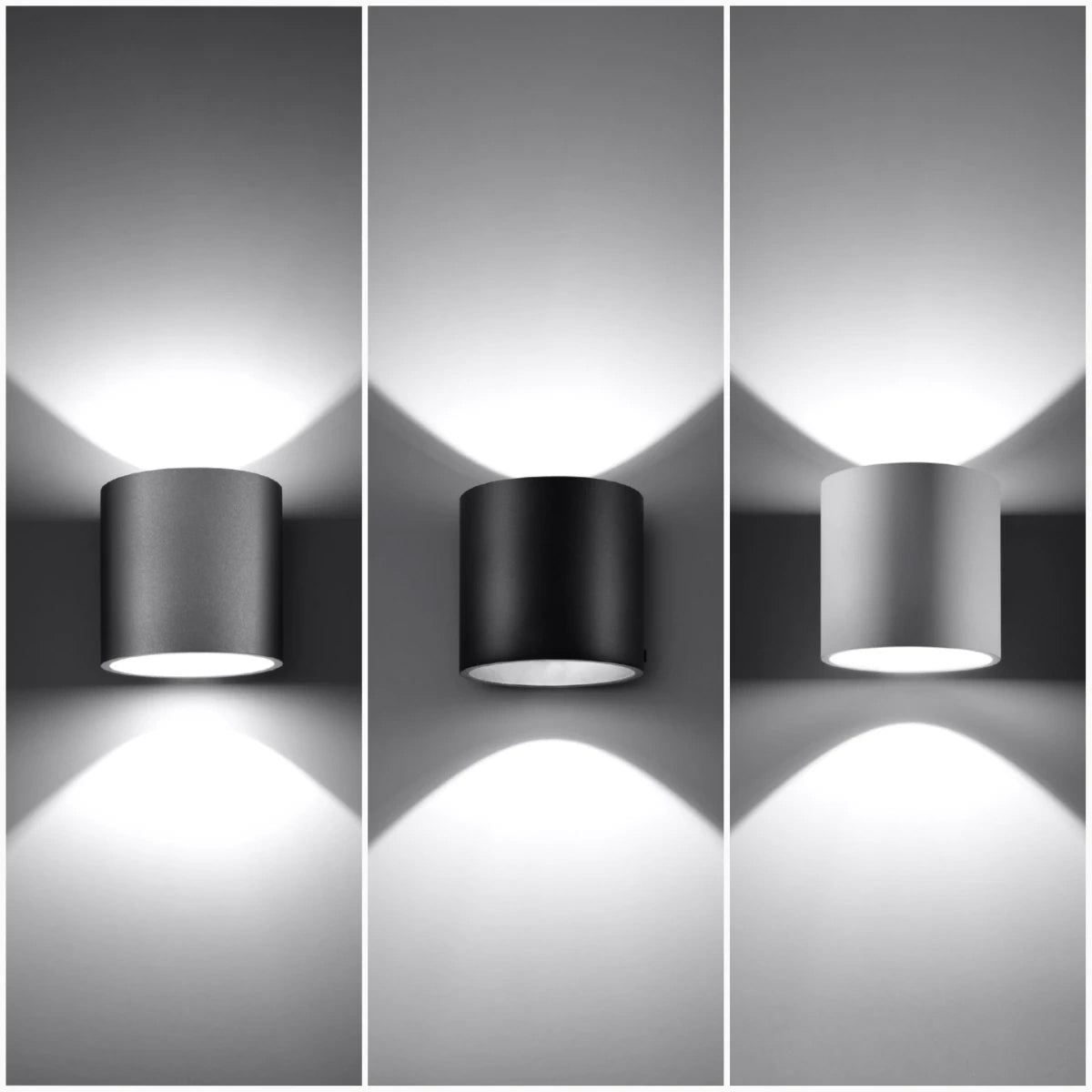 Aluminium Wall Light With Orbis 1 Lamp - Deep Space