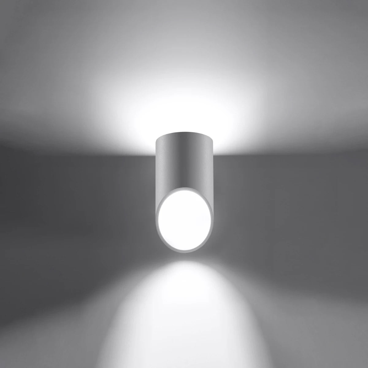 Aluminium Wall Light With Penne 20 Lamp - Ocean Green