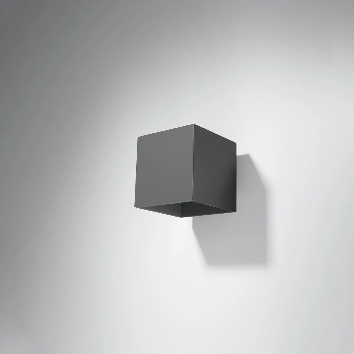 Aluminium Wall Light With Quad 1 Lamp - Deep Space