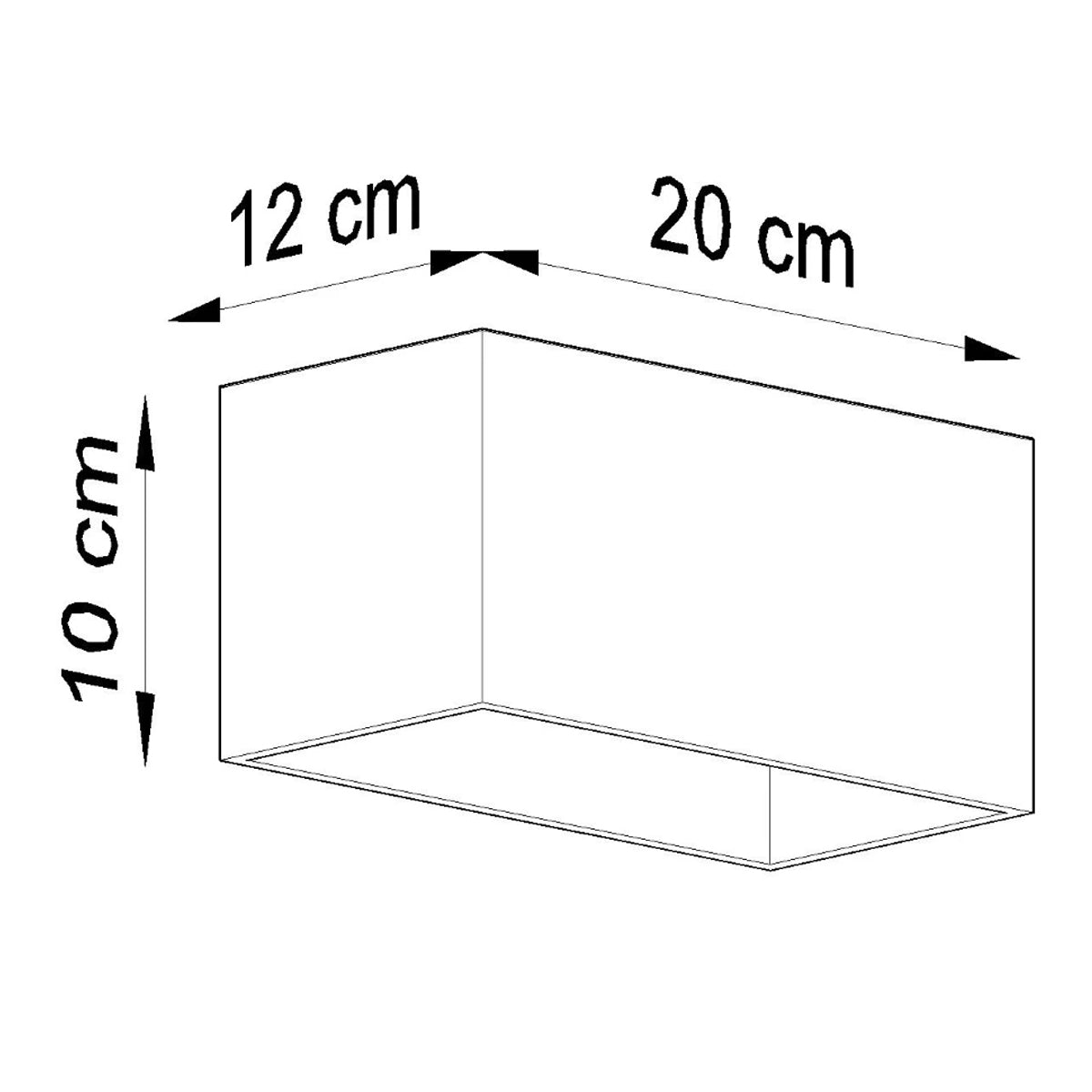 Aluminium Wall Light With Quad Maxi Lamp - Deep Space