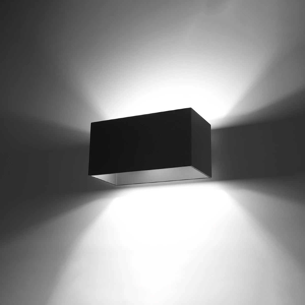 Aluminium Wall Light With Quad Maxi Lamp - Deep Space