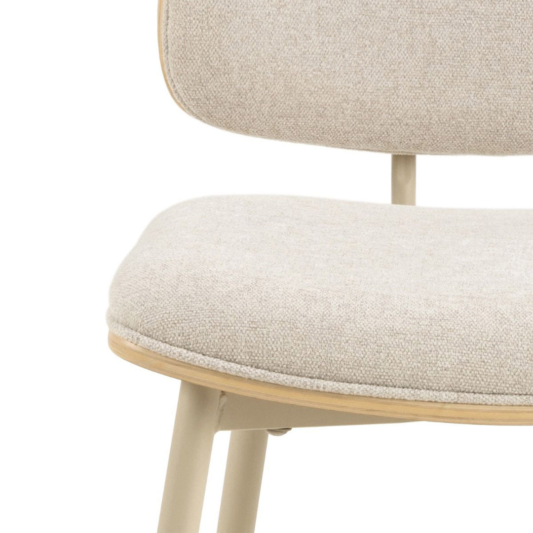 Apia Fabric Dining Chairs in Set of 2 - Owen