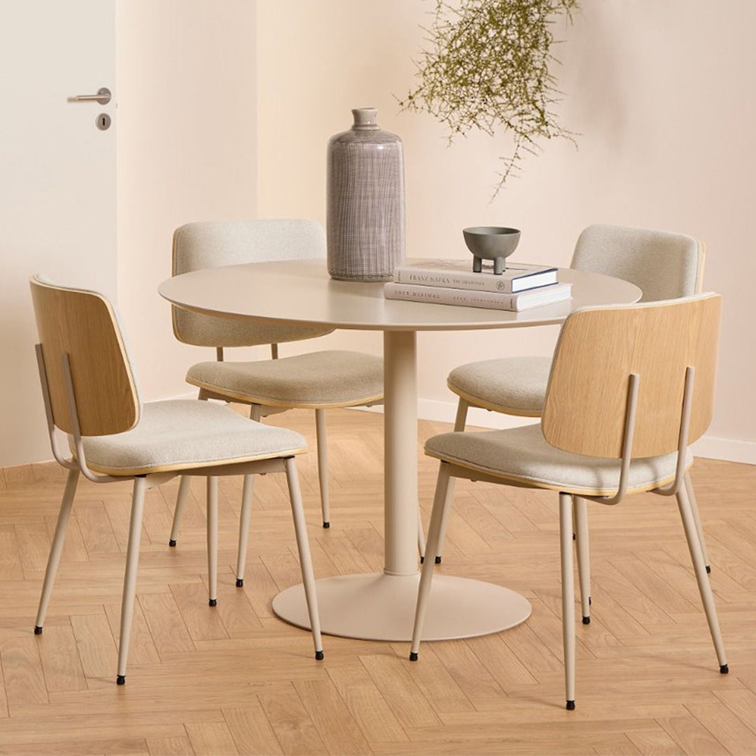 Apia Fabric Dining Chairs in Set of 2 - Owen