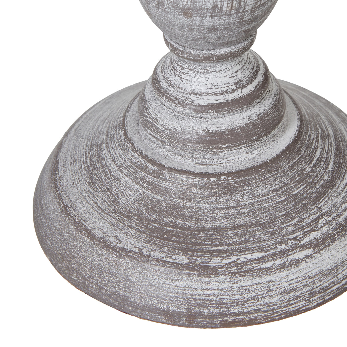 Beige Linen Shade Table Lamp With Column-Inspired Wooden Base - Dunum