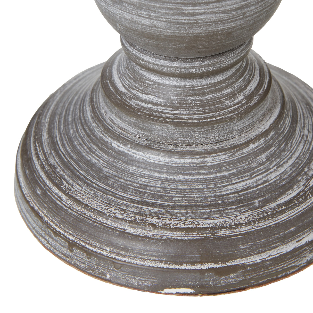 Beige Linen Shade Table Lamp With Multi-Toned Wooden Base - Belluno