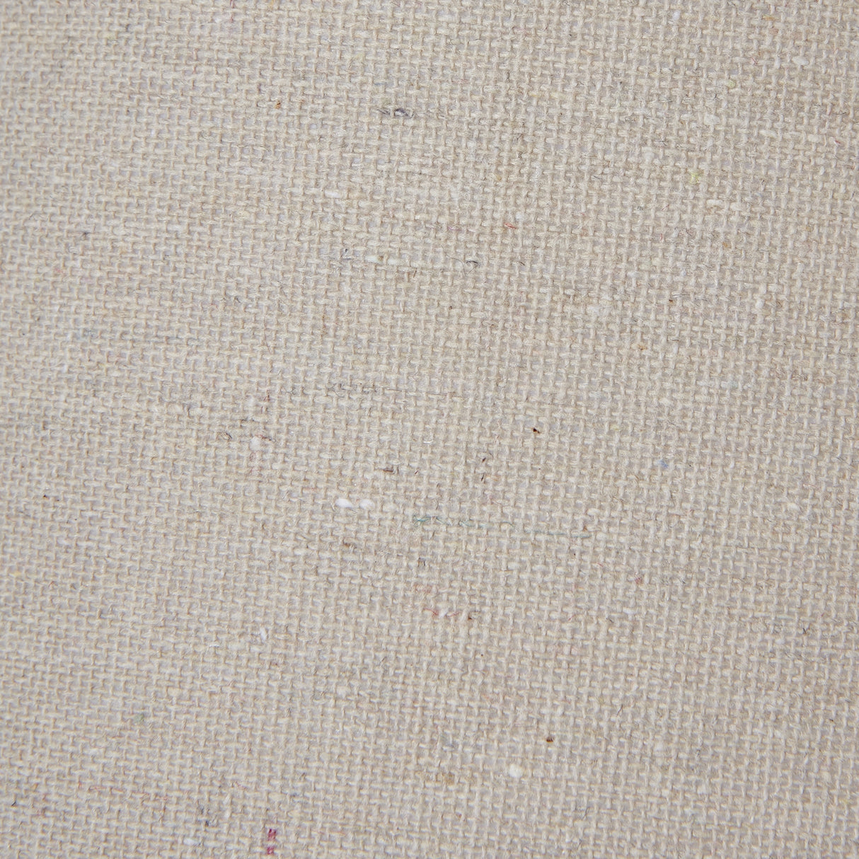 Beige Linen Shade Table Lamp With Weathered Wooden Base - Metis