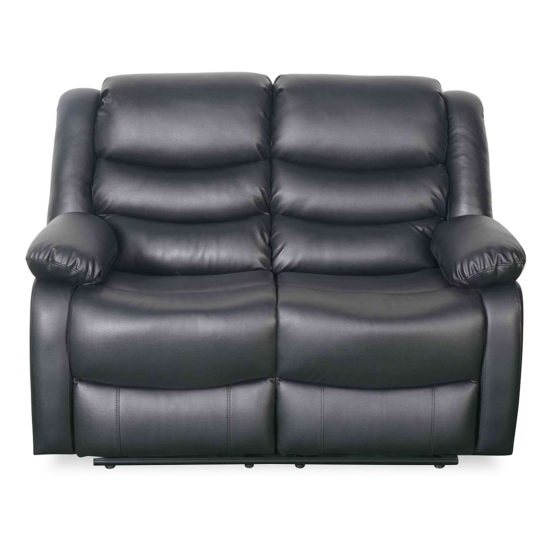 Bonded Leather 2 Seater Sofa Manual Recliner - Conrad