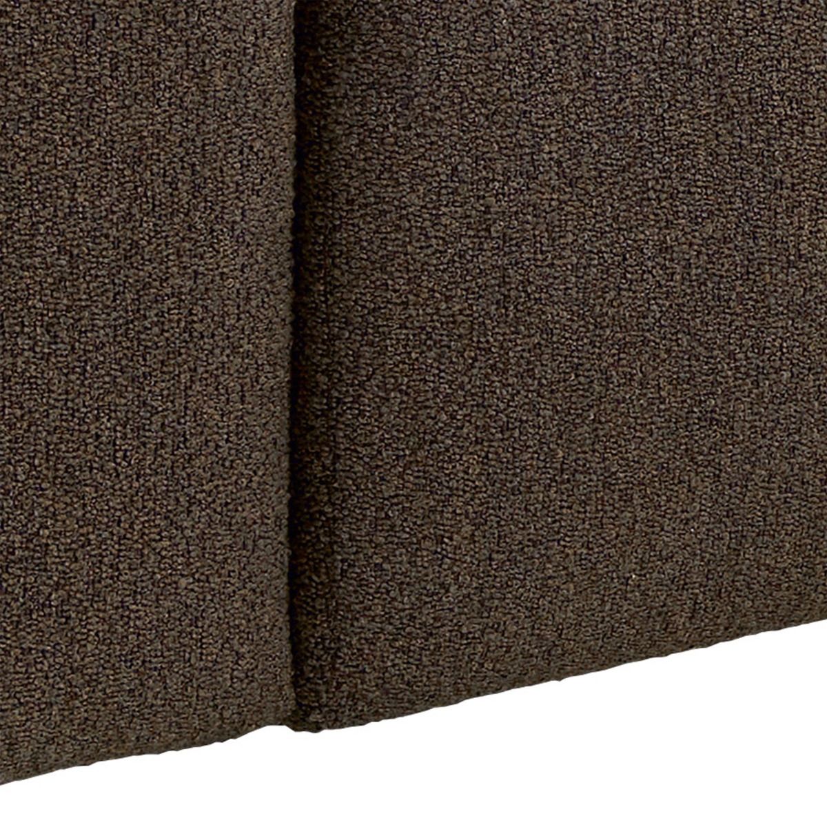 Boucle Fabric 2 Seater Chaise Longue Sofa Facing Right Handed - Midfield