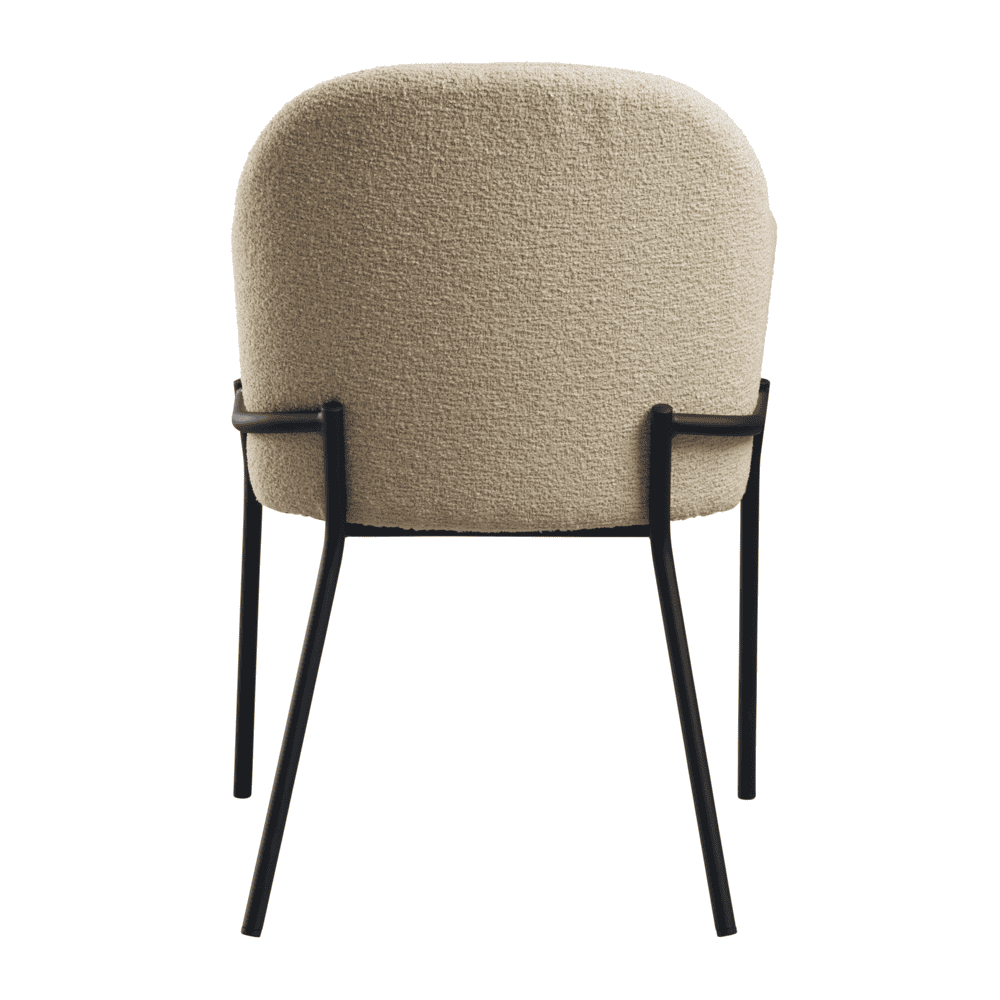 Boucle Fabric Armchair - Westbury