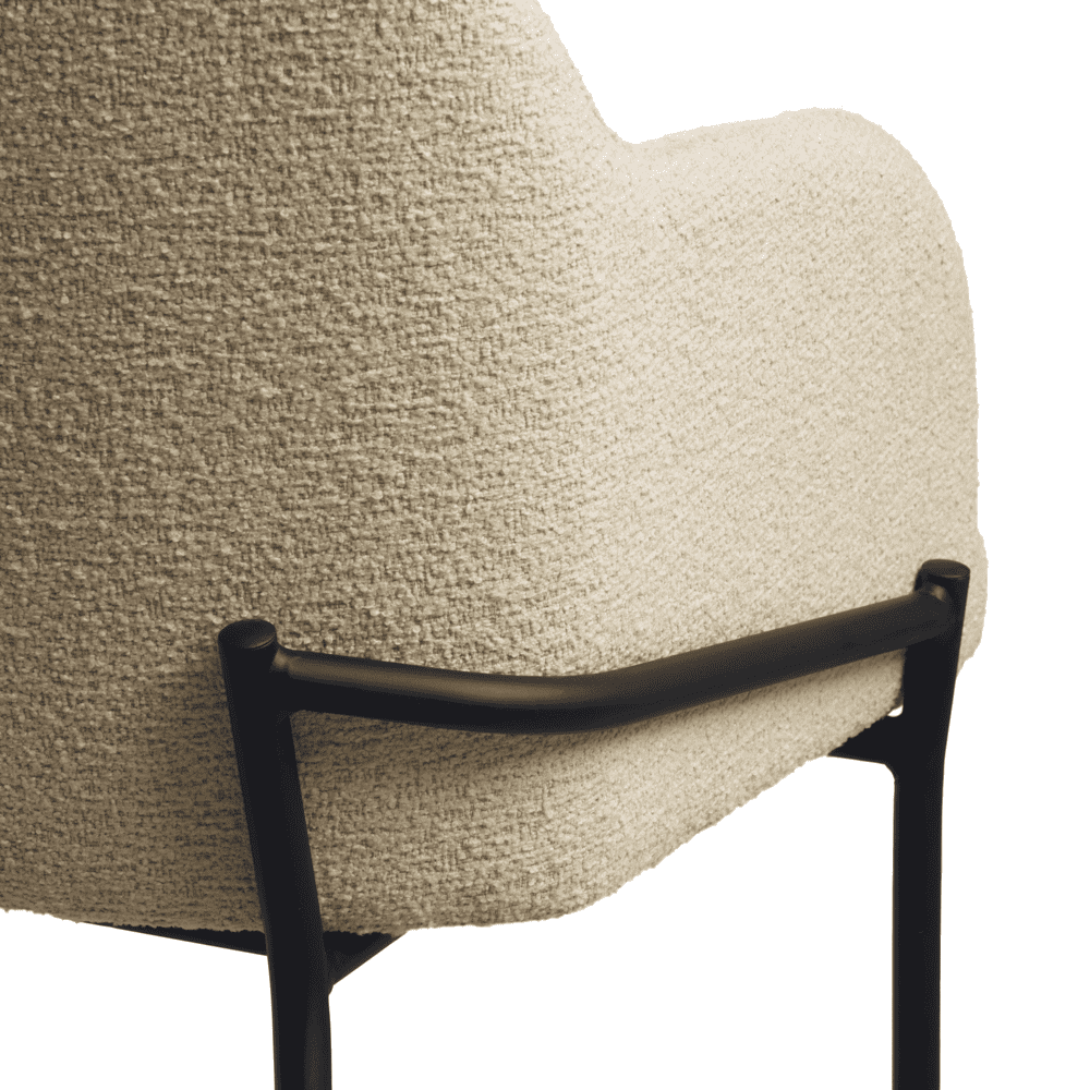 Boucle Fabric Armchair - Westbury