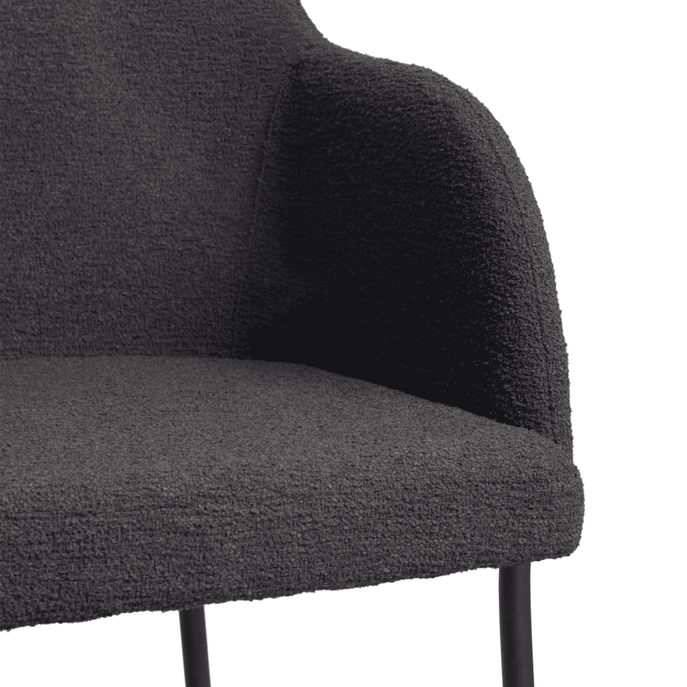 Boucle Fabric Armchair - Westbury