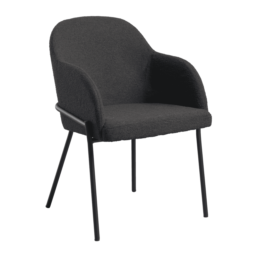Boucle Fabric Armchair - Westbury