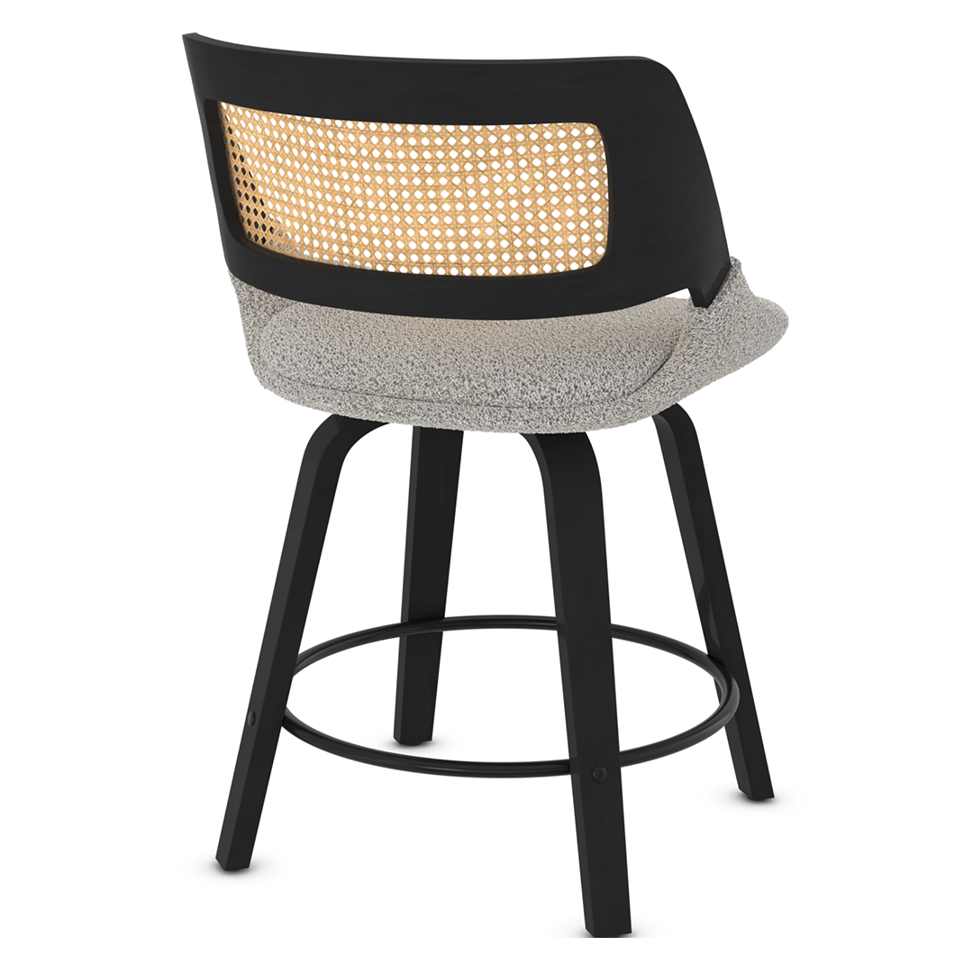 Boucle Fabric Bar Chair - Bromley