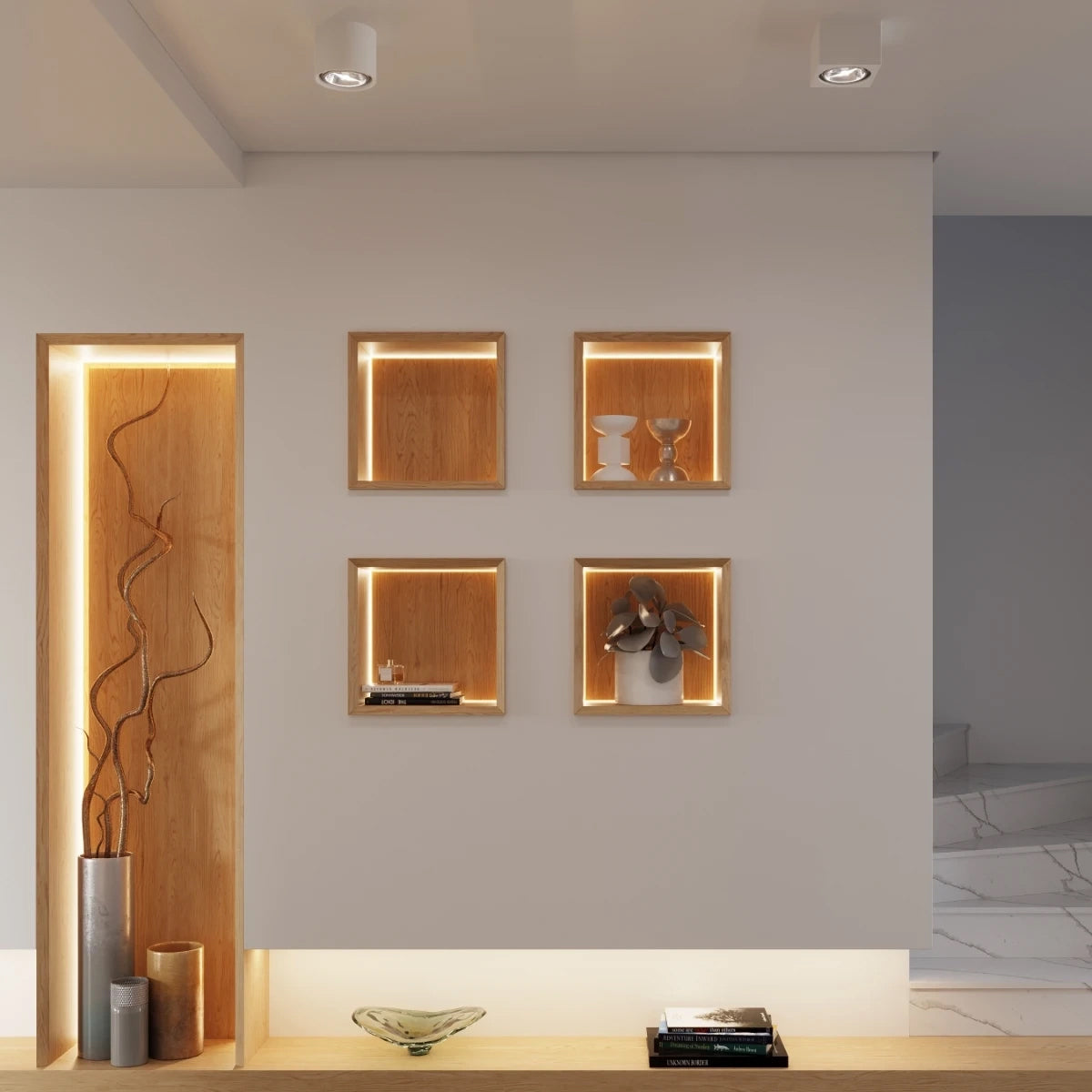 Ceramic Ceiling Light With Kalu Lamp - Cafe Au Lait