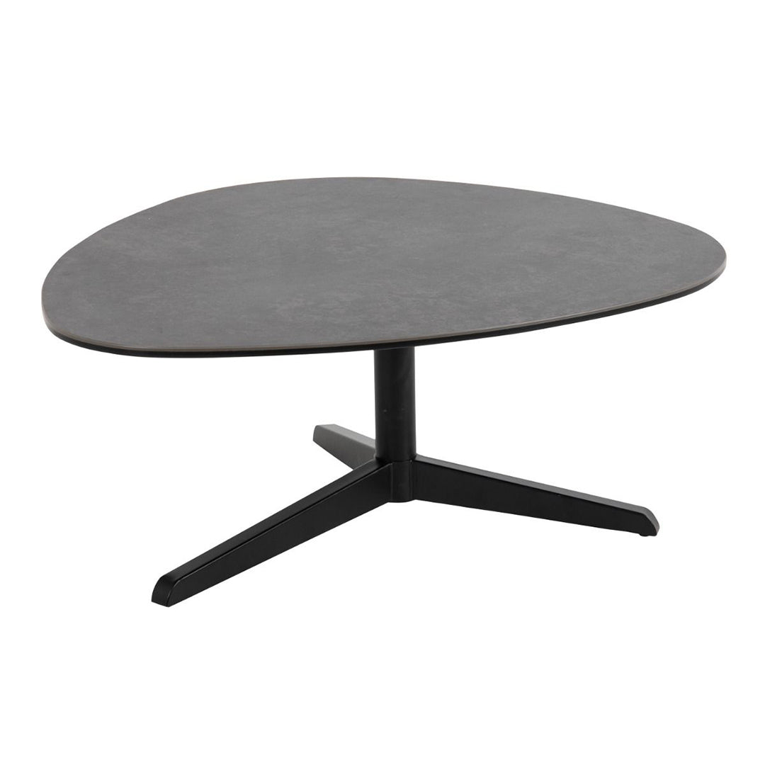 Ceramic Coffee Table 84cm Wide Plectrum Shape - Barnsley