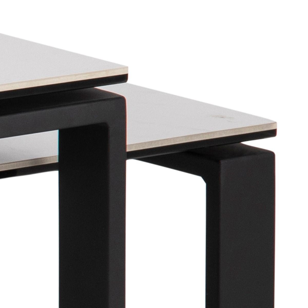 Ceramic Coffee Table in Set Of 2 - Katrine