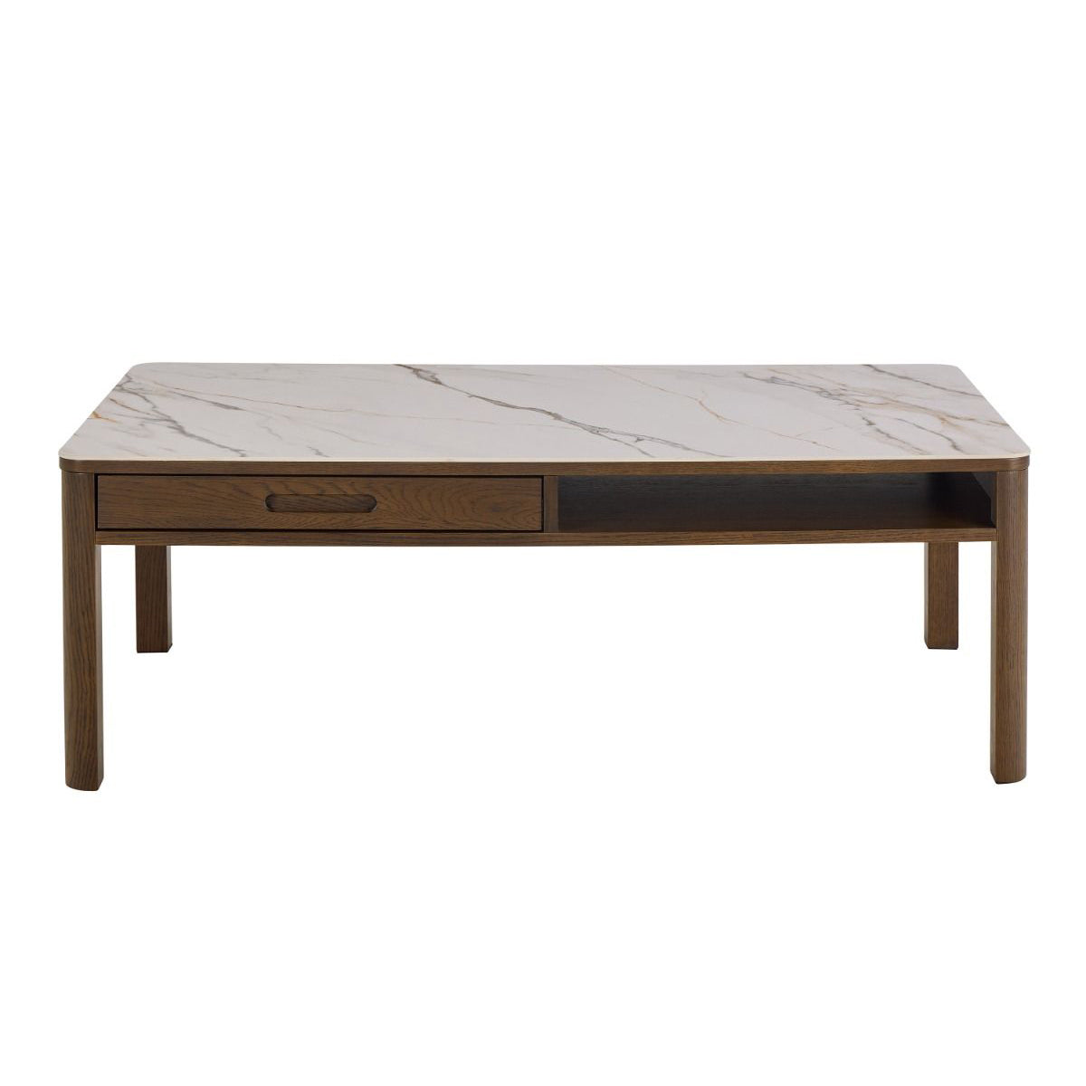 Ceramic Coffee Table Rectangular With 1 Drawer - Southampton
