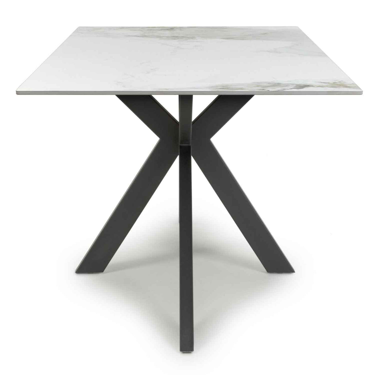 Ceramic Dining Table 160cm Wide for 4 to 6 People - Tokyo