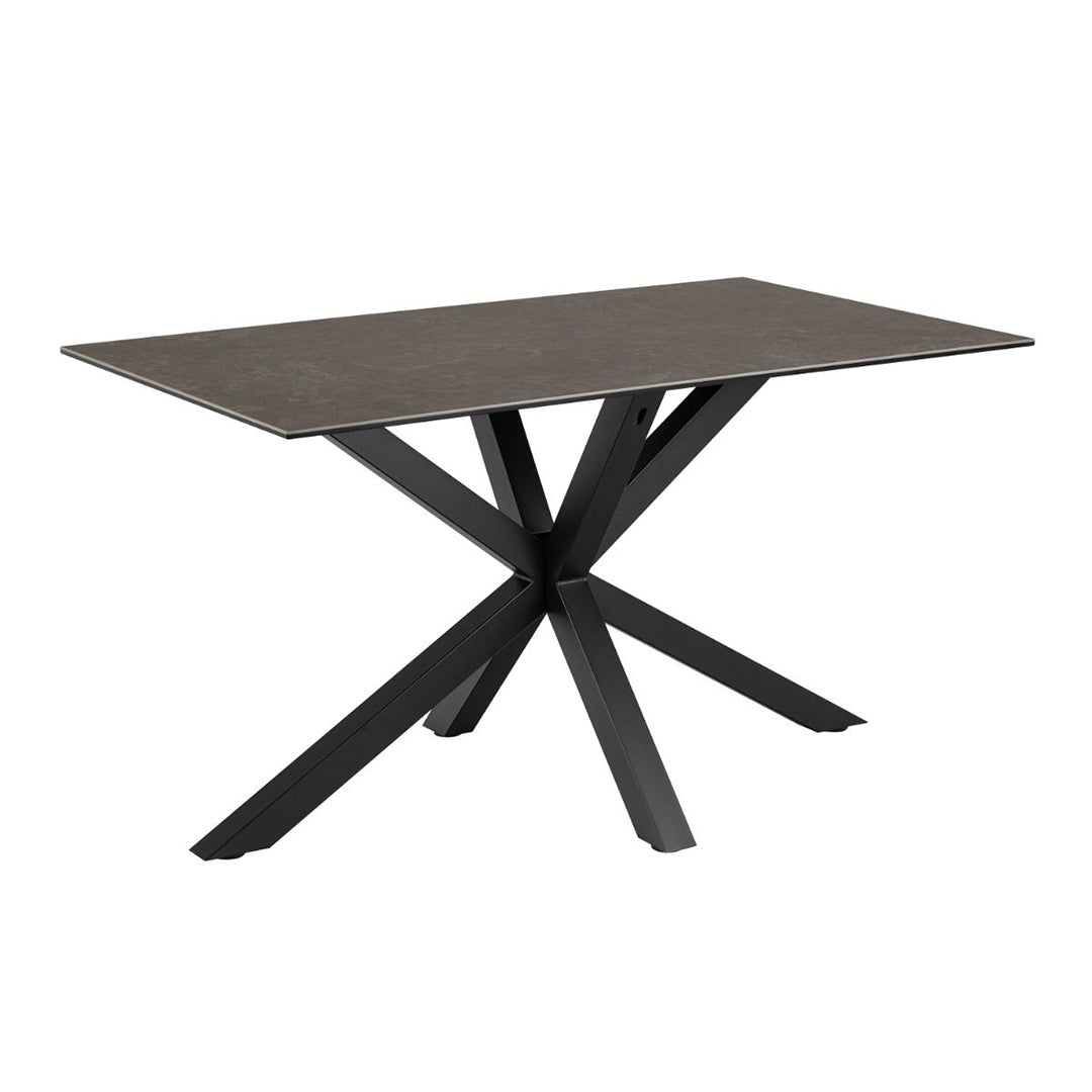 Ceramic Dining Table for 4 People 135cm Wide Rectangular - Heaven