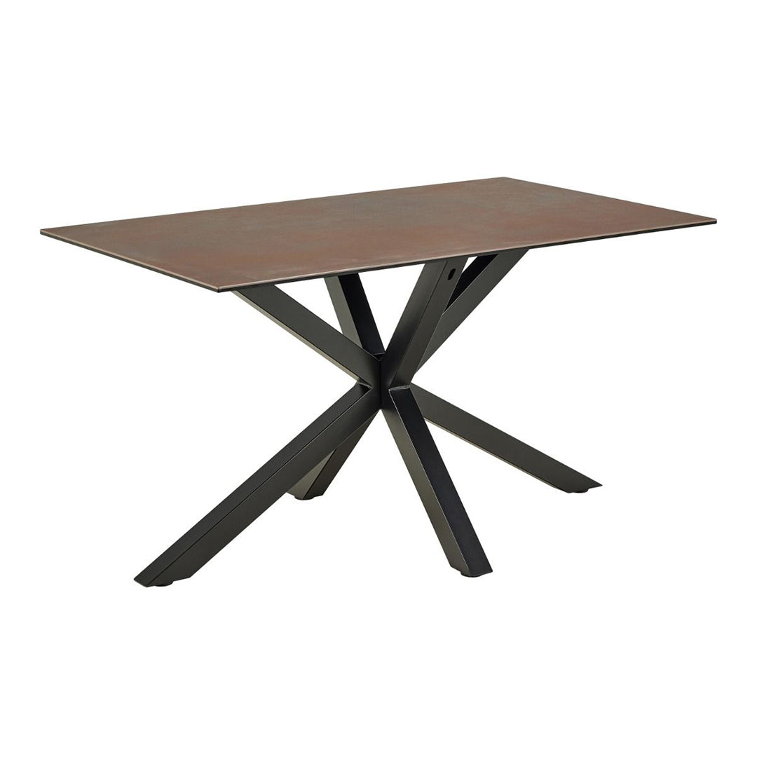 Ceramic Dining Table for 4 People 135cm Wide Rectangular - Heaven