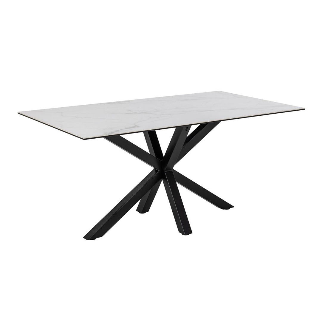 Ceramic Dining Table for 6 People 160cm Wide Rectangular - Heaven