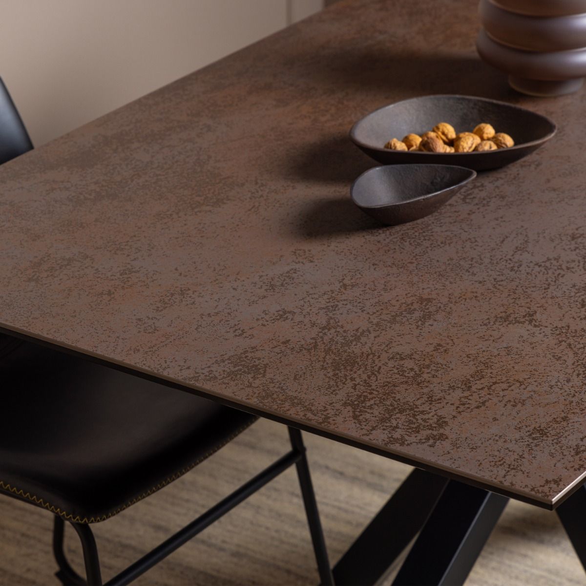 Ceramic Dining Table for 6 People 160cm Wide Rectangular - Heaven