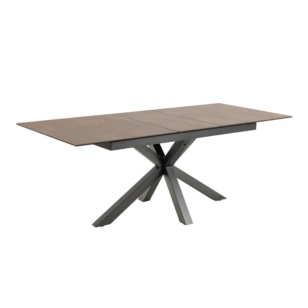 Ceramic Dining Table for 6 to 8 People 168cm Wide Extending - Heaven